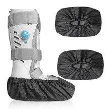 2 Pcs Waterproof Non-slip Walking Boot Covers Compatible with Aircast Walker Braces XP FP SP for Broken Foot Ankle Recovery