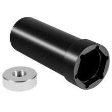 Double Socket Wrench 1 7/8 Inch 1/2 Inch Drive Compatible with 1936-2006 TC88 1999-2006 Twin Cam Black Oxide Coated