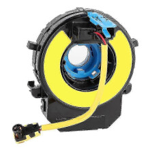 Cavo a spirale per orologio compatibile con Kia Rio 2012-2016 OE 93490-1W110 Plastica ABS Nero Giallo Pezzo di ricambio