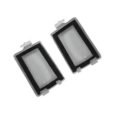 Achterste kentekenplaatverlichtingslens compatibel met Jeep Grand Cherokee 2005-2010, directe vervanging links en rechts