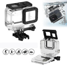 Waterproof Camera Protective Case compatible with GoPro Hero 7 Black 6 5 HD 2018 IP68 45m Underwater for Diving Surfing Snorkeling