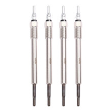 4 Pack Glow Plugs compatible with Land Rover Discovery 5 Velar Evoque Sport 2.0 Diesel OE LR116117 Direct Replacement