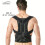 Posture Corrector, Adjustable Back Support Brace for Daily Use Under Clothing 1