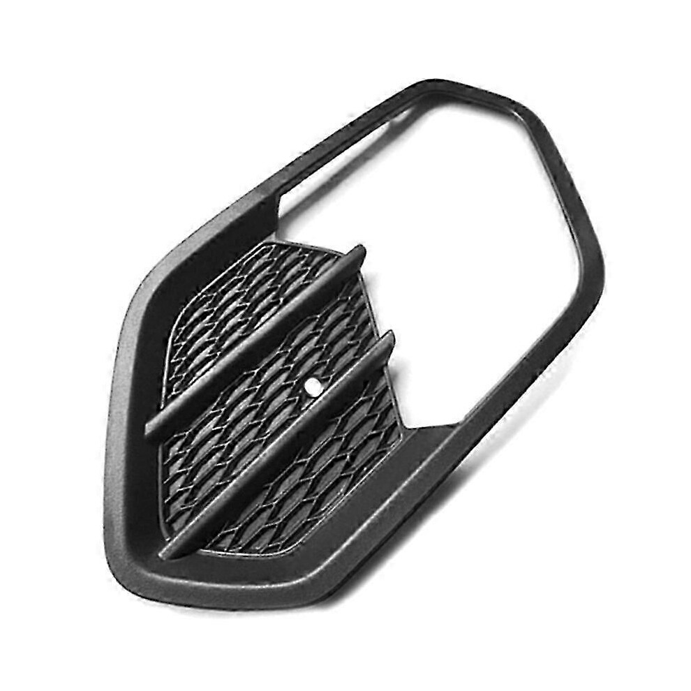 Front Bumper Fog Grille Compatible With Ford Escape Kuga 2017-2019 Abs 1 Pair Fog Lamp Bezel Cover Light/Black 6966168010289