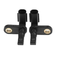 Wheel ABS Speed Sensor Compatible with Sequoia Piezoelectric Part No. 89543-0C020 89542-0C020 Black Plastic 1 Pair