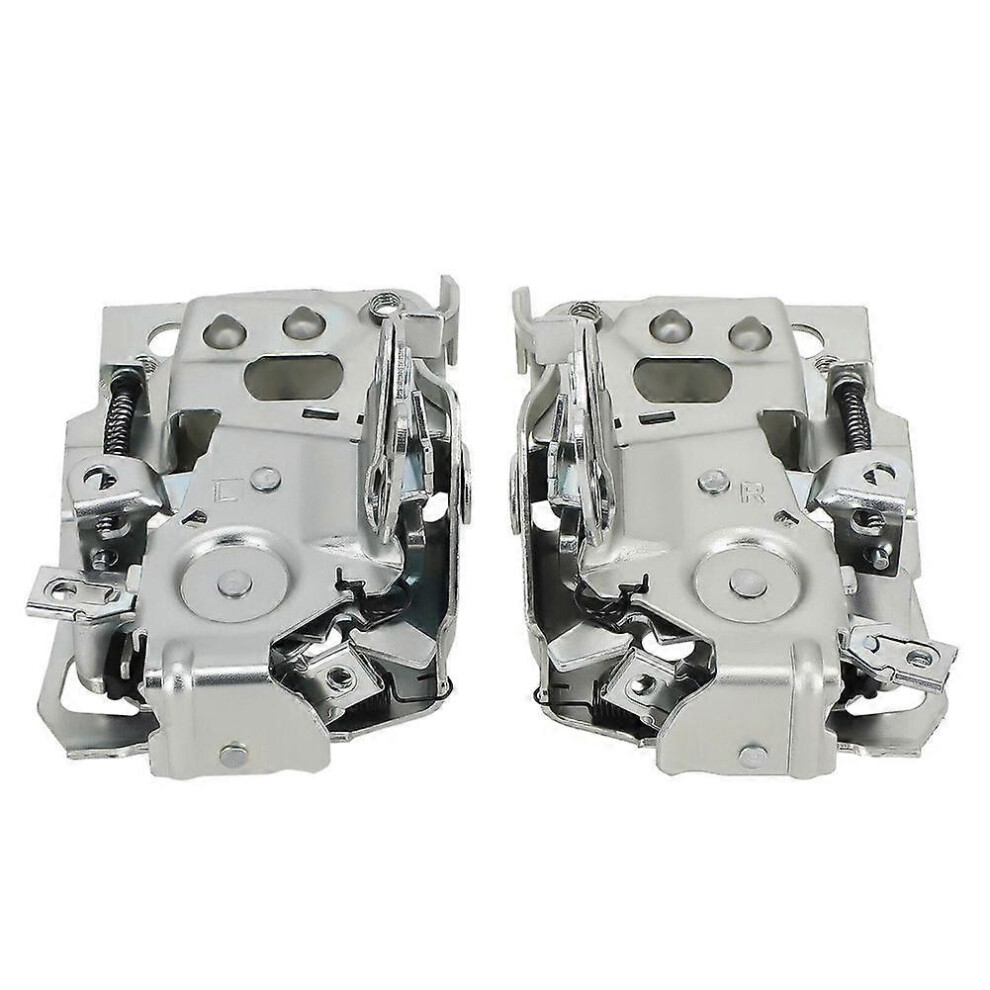 Left And Right Metal Door Latch Assembly Compatible With Chevrolet Gmc C1500 1985-2002 Oe 940-102 16631627 16631626 6966168016816