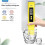 Digital pH Meter 0.01 Accuracy Automatic Calibration Portable LCD Display for Aquarium Water Quality Testing 1