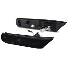2 indicatori di direzione laterali a LED in ABS fumé nero, compatibili con Porsche Boxster 986 996 911 Carrera Targa 1996-2004