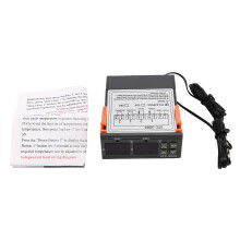 Dubbele digitale thermostaat temperatuurregelaar STC-3008 110-220V automatisch verwarmen en koelen voor broedmachines, kassen en aquaria