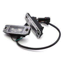 Luce targa per bagagliaio compatibile con Kia Sorento 2011 2012 2013, alloggiamento in ABS nero, montaggio diretto