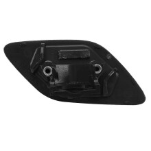 Coppia di coperture per ugelli lavafari compatibili con BMW Serie 3 E92 E93 2006-2010 Paraurti anteriore sinistro e destro in plastica nera