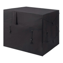 Bâche de protection universelle pour pompe à chaleur de piscine, en tissu Oxford résistant et imperméable, dimensions 101 x 86 x 78 cm.