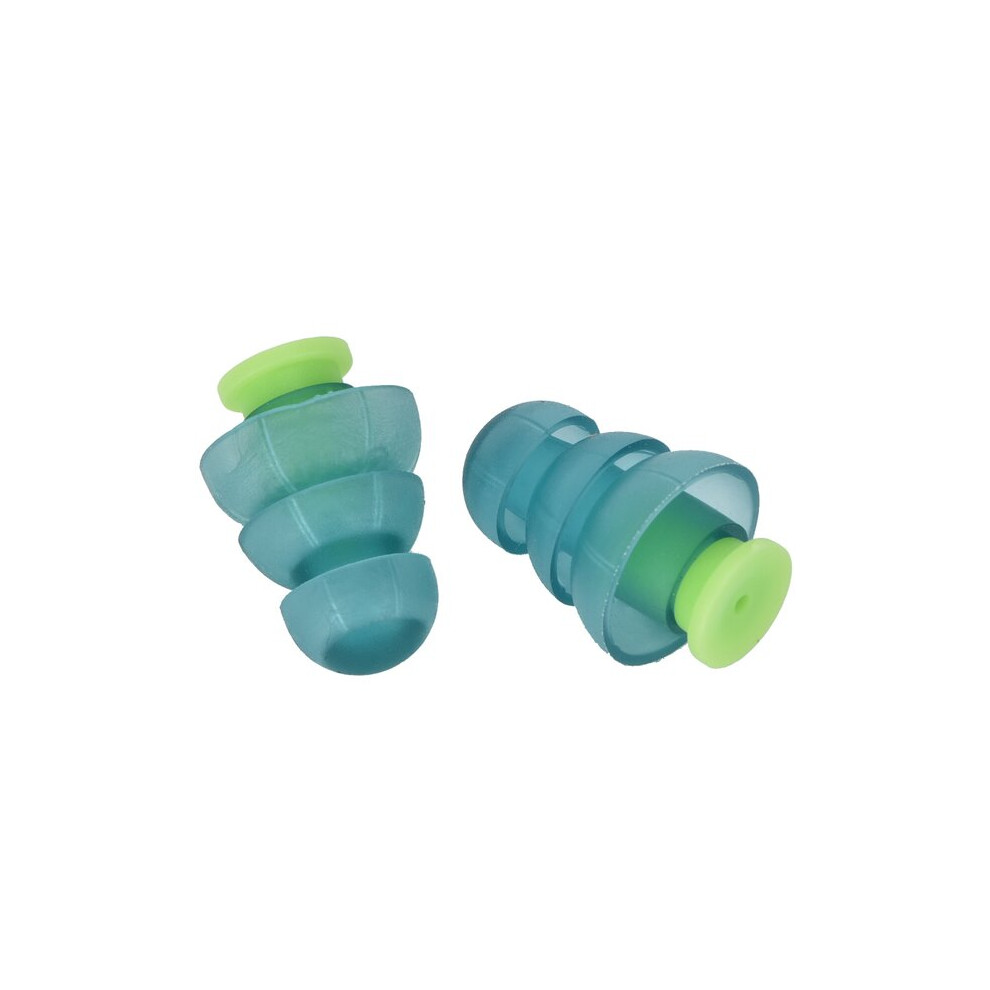 Silicone Earplugs for Noise Reduction, 25dB SNR Comfort Fit, Waterproof for Swimming, Sleep and Air Travel