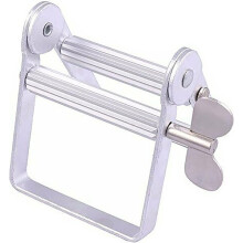 Rodillo exprimidor de tubos metálicos, de aleación de aluminio, que elimina el desperdicio de tubos de pasta de dientes y pintura.