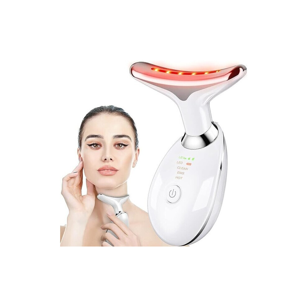 Facial Massager with Constant 45C Temperature & 7 Modes for Face and Neck Care