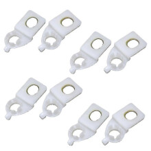 Koplampbeugelklem compatibel met Audi-onderdeelnummers 8L0941453 en 8L0941454, set van 10 stuks, voor A3, A6 en S6 modellen.