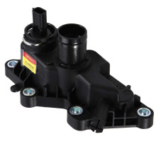Boîtier de thermostat 2812030261 A2812030261 Compatible avec SMART W453 FORFOUR Hatchback FORTWO M281 1.0 Plastique noir