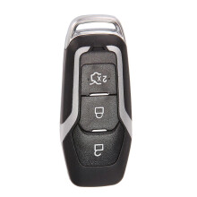 Carcasa de Llave Compatible con Ford Edge Explorer Mondeo 2015-2017, M3N-A2C31243300, ABS y Metal, Negro, Instalación Directa