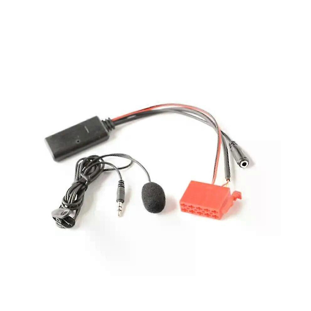 Car Bluetooth Audio Adapter Compatible With Mercedes Benz Be2210 Be1650, Bluetooth 5.0, Aux Input, With Microphone For Handsfree Calls 6966168015413