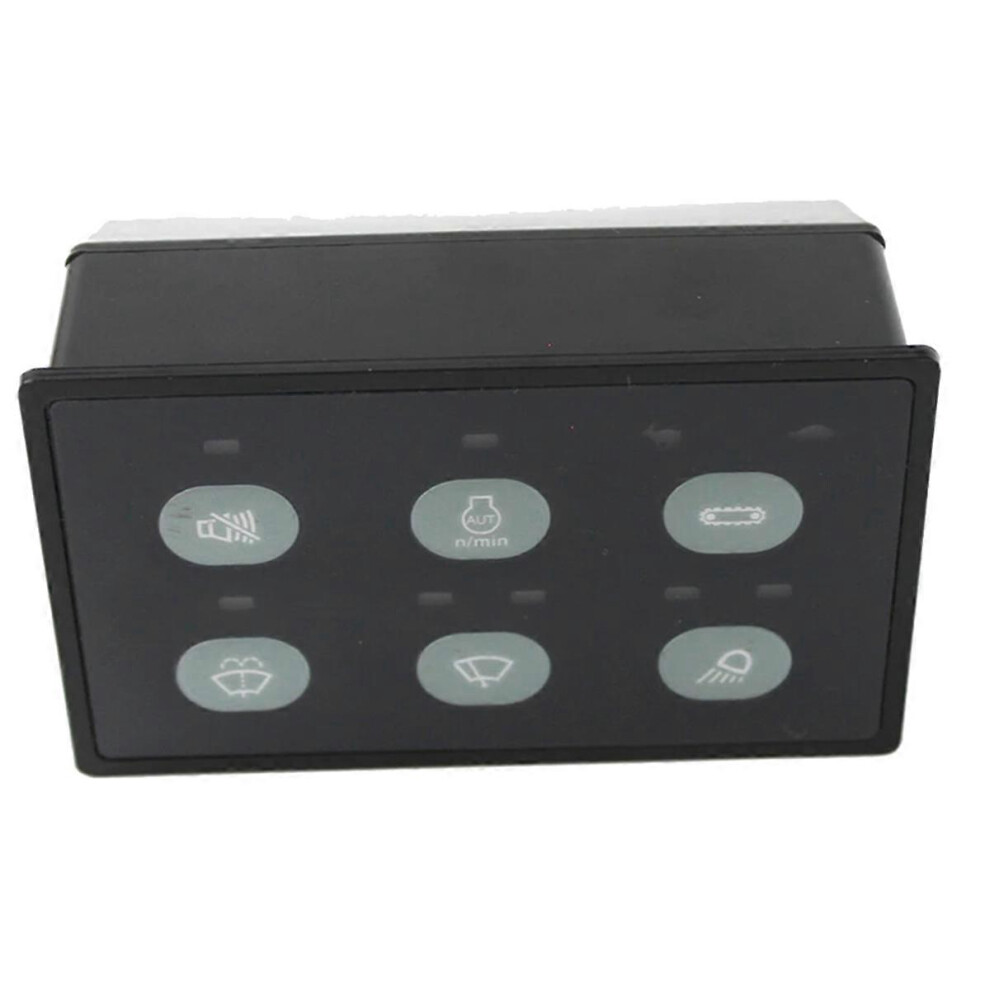 Headlight Wiper Controller Compatible With Cat 312C 315C 318C 319C 320C 322C 325C 330C Excavators C-9 Engine, Abs Material 6966168125891