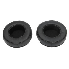 Cuscinetti auricolari compatibili con cuffie over-ear da 90 mm, in spugna con cancellazione del rumore, in similpelle, confezione da 2