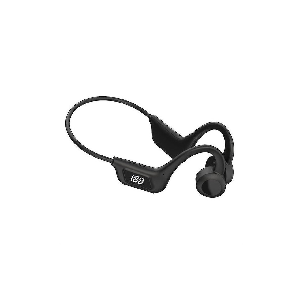 Open-Ear Bluetooth Earphone Compatible with iOS Android, Bone Conduction Technology, IPX5 Waterproof for Sports