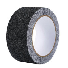 Cinta antideslizante de 2,5 cm x 5 m, impermeable, resistente al desgaste y adhesiva para escaleras y baños.