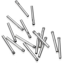 Diamant-Lochsägen-Set, 15-teilig, kompatibel mit 6-mm-Bohrungen für hartes Steinzeug, Fliesen und Marmor