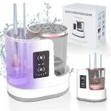 Elektrischer 3-in-1-Make-up-Pinselreiniger und -trockner mit Halterung, USB-betrieben, für Kosmetikpinsel aller Größen