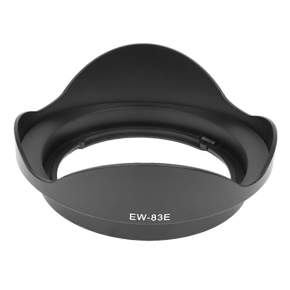 Replacement Ew-83E Lens Hood Compatible With Canon 10-22Mm 16-35Mm 17-35Mm 17-40Mm 20-35Mm Lenses, Bayonet Mount, Blocks Stray Black/Light 6966168140610