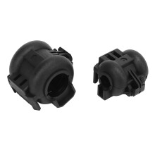 AC Suction Hose Clamp Compatible with Japanese Vehicles 2-Piece 3/8 & 5/8in Set Strong Clamping Force Durable ABS