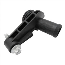 Koelslangaansluiting compatibel met Range Rover Evoque Discovery Sport Freelander LR021623 6G9Q6N793AA Zwart kunststof