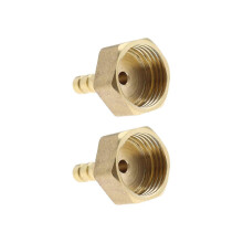 Stück 1/2 Zoll Innengewinde auf 6 mm Messing-Schlauchverschraubungen für Heizöl, Wasser, Öl, Luftleitungen, Haus- und Garteninstallationen
