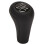 Black Gear Shift Knob Compatible with BMW E30 E36 E46 E39 5 Speed PU Leather 1