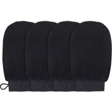 Exfoliating Gloves 4 Pack Bath Mittens Remove Dead Skin for Soft Skin