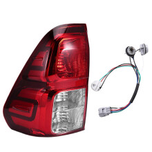 Fanale posteriore sinistro compatibile con Toyota Hilux Revo 2016-2018, guida a sinistra, impermeabile IP67, senza lampadine.