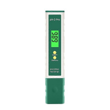 PH-2 Pro pH-Meter, Auflösung 0,01, 3-Punkt-Kalibrierung, Lackmus-Farbumschlag, 0-80C, ATC-Wasserqualitätstester mit LR44-Batterien