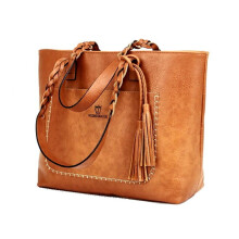 Damenhandtasche aus Kunstleder, Gold & Silber, geräumige 30 cm Tote Bag mit mehreren Fächern für den täglichen Gebrauch