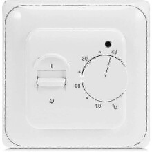Mechanische vloerverwarmingsthermostaat met LED-display, 3m NTC-sonde, 220V 16A, wandmontage voor vloerverwarmingsregeling