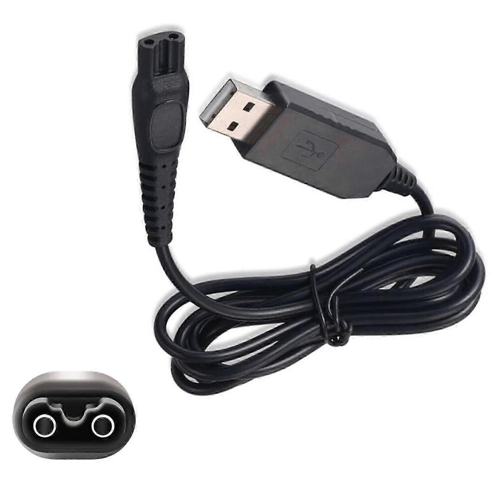 USB Charging Cable Compatible with Philips Shavers HQ8505 15V Stable Output