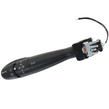 Blinkerschalter für Scheinwerfer und Richtungsanzeige, kompatibel mit Peugeot 206, 307, 406, Citroen Berlingo, Xsara, Picasso, ABS, Schwarz