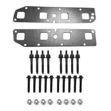 Juego de juntas y tornillos para colector de escape compatible con Dodge Ram Chrysler Jeep 5.7L HEMI 2003-2008, material resistente al calor
