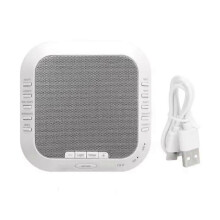 Sound Machine Ora 10 Solfeggio Frequencies White Noise Rechargeable 13H Playtime Soft Night Light Portable For Meditation Yoga Sleep