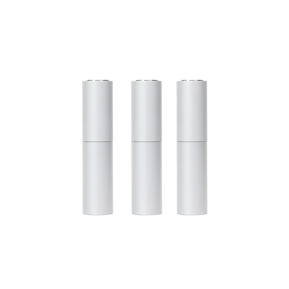 Portable Atomiser Perfume Bottle 3-Pack, 10ml Aluminium Refillable Sprayer for On-The-Go Fragrance