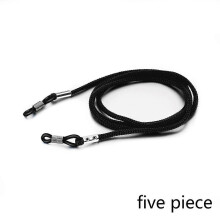 Lanière de Lunettes Anti-Dérapante Réglable 64 cm en Nylon Acier Inoxydable, Sangle de Sport Unisexe pour Hommes et Femmes