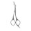 Eyebrow Scissors, Precision Trimming Tool with Integrated Comb and Ergonomic Handles 1