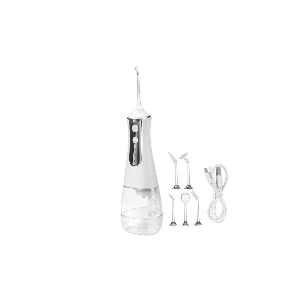 Oral Irrigator for Dental Care, Removes Food Debris from Hard-to-Reach Areas, 350ml Tank