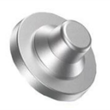 Magnetische wandhouder voor föhn, compatibel met Laifen LF03, grijs, PC-materiaal, boren niet nodig, zelfklevende achterkant.