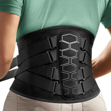 Cintura di supporto lombare, tutore ergonomico per la schiena per alleviare il dolore e correggere la postura, design traspirante