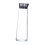 Glass water pitcher for hot or cold drinks 1L 1